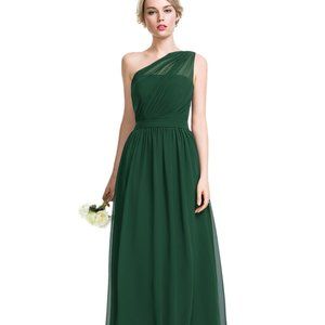 JJ’s House Hunter Green Bridesmaid Dress